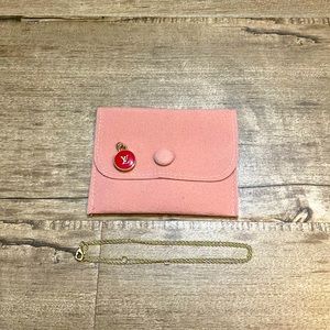 LV Red Charm Necklace